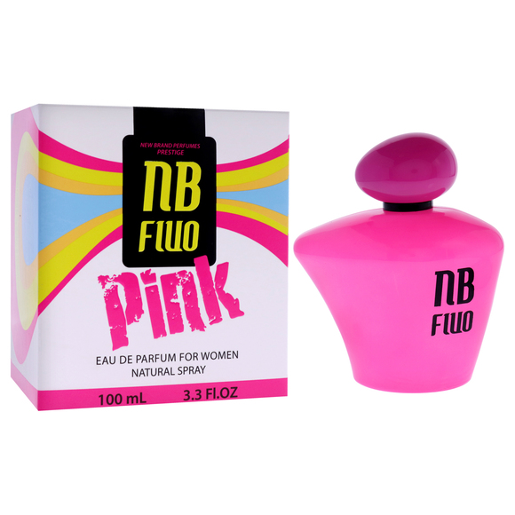 Fluo Pink by New Brand for Women - 3.3 oz EDP Spray - Picture 3 of 4